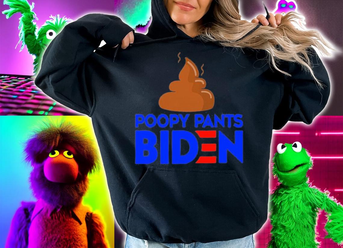 Poopy Pants Joe Shirt Accident Anti Biden t-shirt hoodie