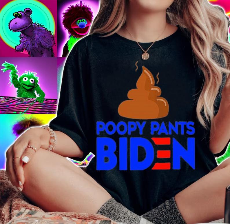 Poopy Pants Joe Shirt Accident Anti Biden t-shirt woman shirt