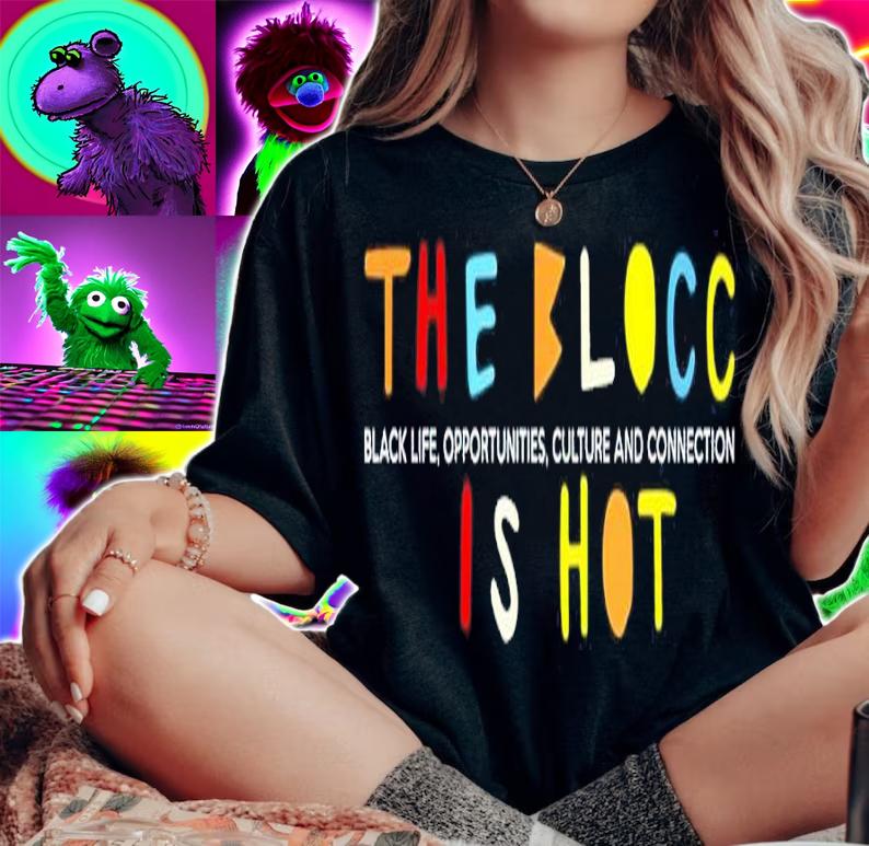 The Blocc Is Hot Black Life Opportunities Culture And Connection Shirt t-shirt woman shirt