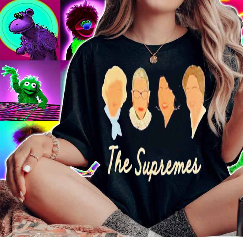 The Supremes Ketanji Brown Jackson Scotus RBG Sotomayor Shirt t-shirt woman shirt