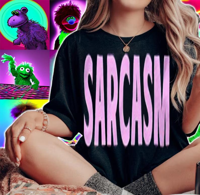Touchdalight sarcasm T-shirt t-shirt
