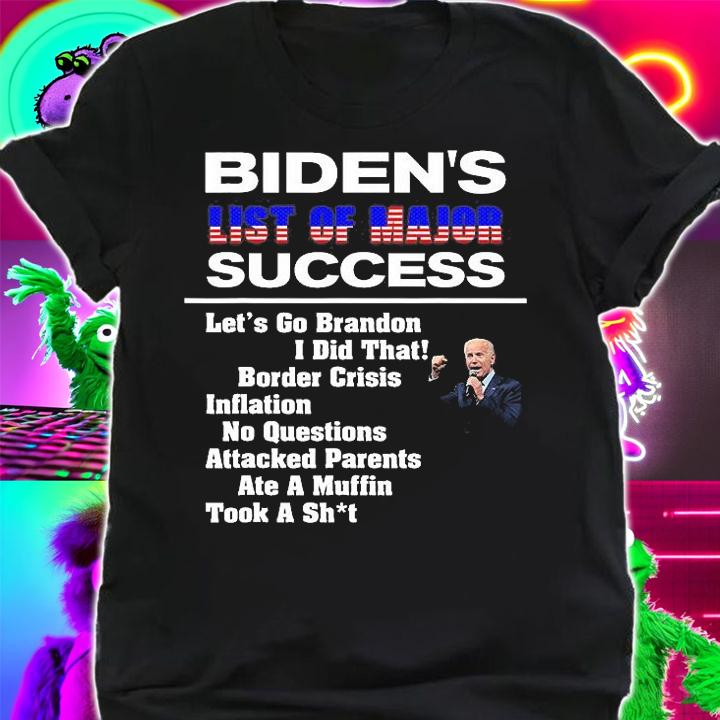 Why Joe Biden Sucks (In A Nutshell) Political Humor T-Shirt t-shirt