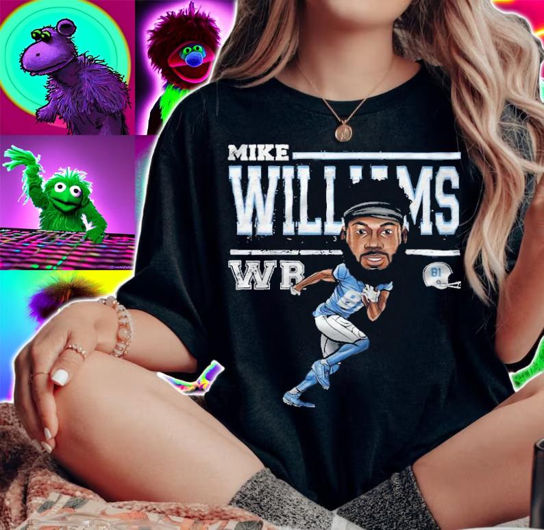 Mike Williams Cartoon Los Angeles Football Shirt t-shirt