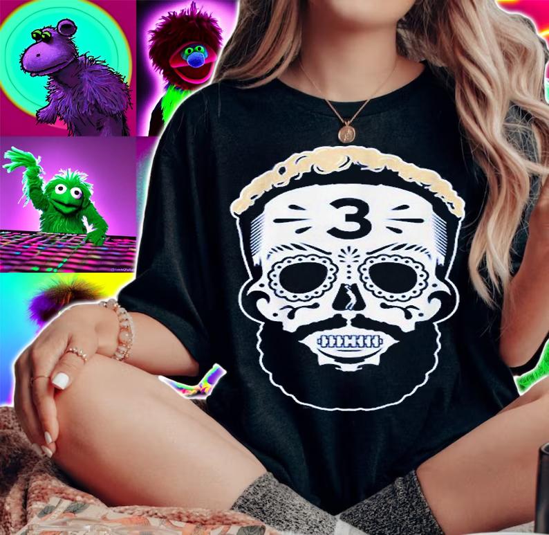 Odell Beckham Jr Sugar Skull T-Shirt t-shirt