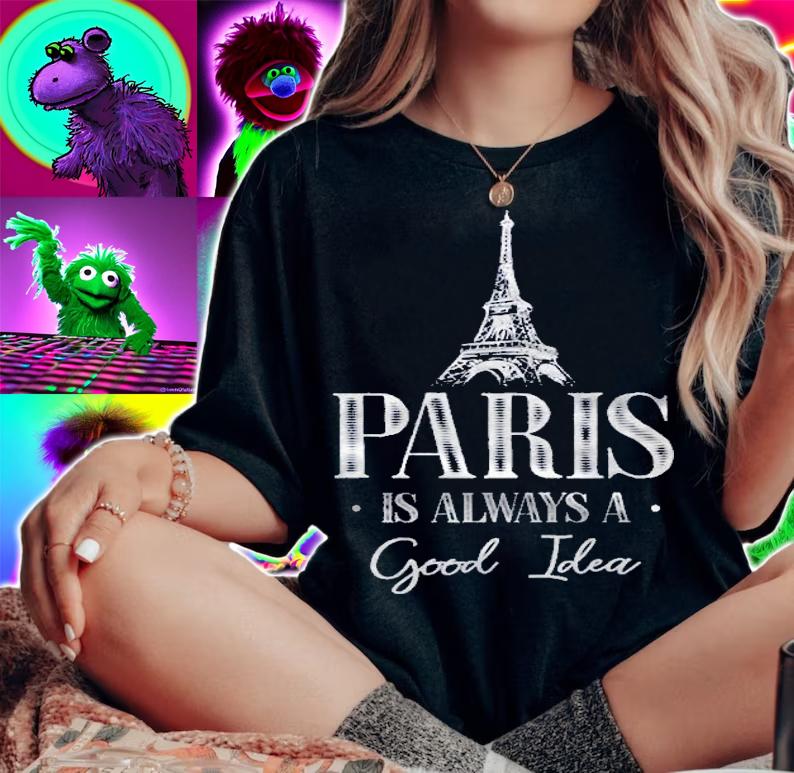 Eiffel Tower Pariss Always A Good Idea France Souvenir Gift Shirt t-shirt