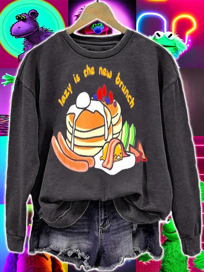 Gudetama The Lazy Egg Lazy Is The New Brunch T-Shirt t-shirt