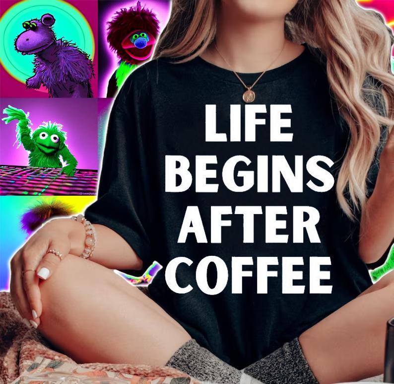 Life Begins After Coffee T-Shirt t-shirt woman shirt