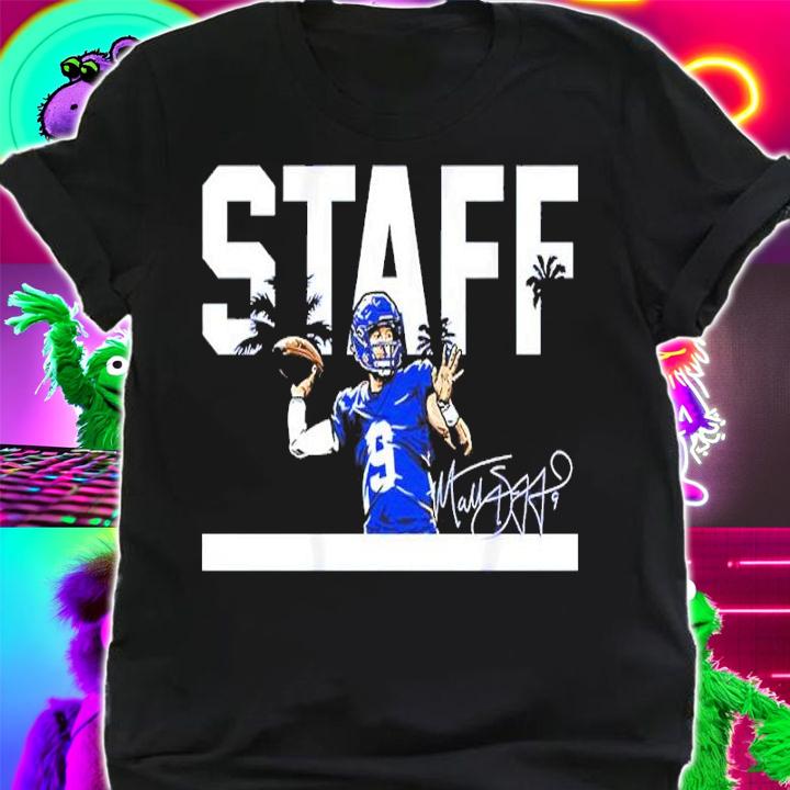 Matthew Stafford Staff signature shirt t-shirt