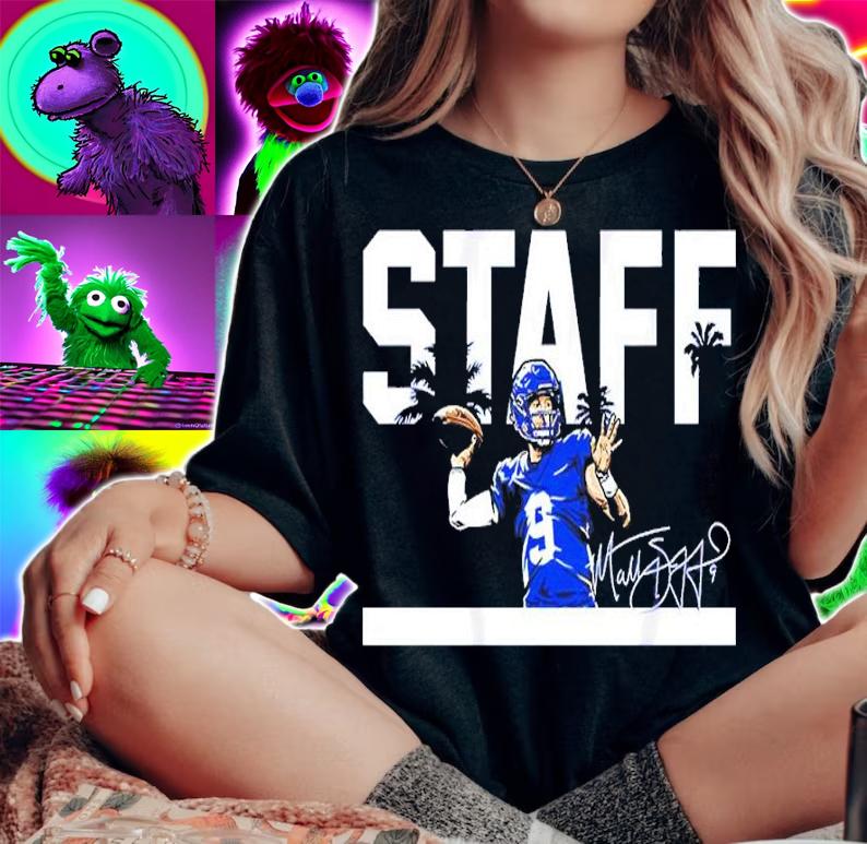 Matthew Stafford Staff signature shirt t-shirt
