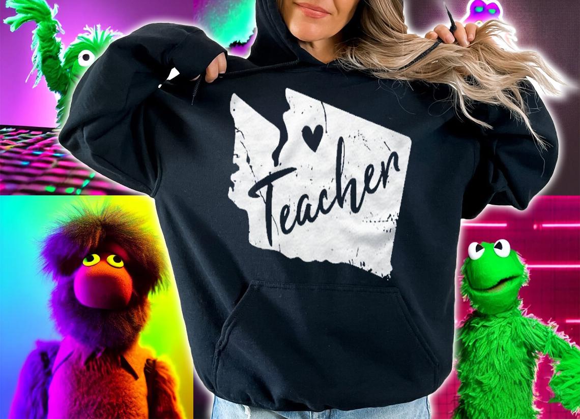 Red For Ed Washington Teacher Redfored Shirt t-shirt