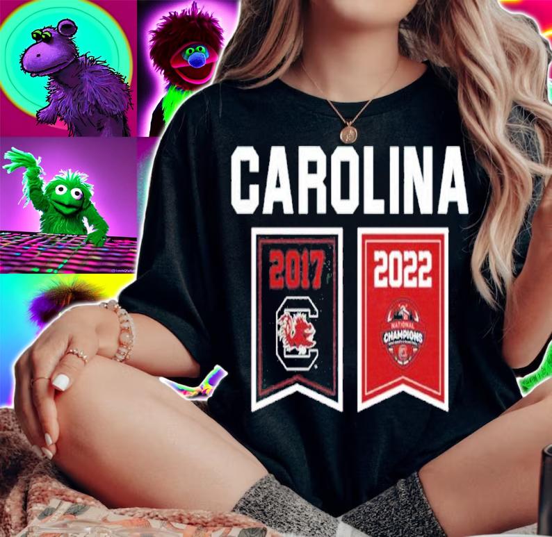 South Carolina Championship Banners 2017-2022 Shirt t-shirt woman shirt