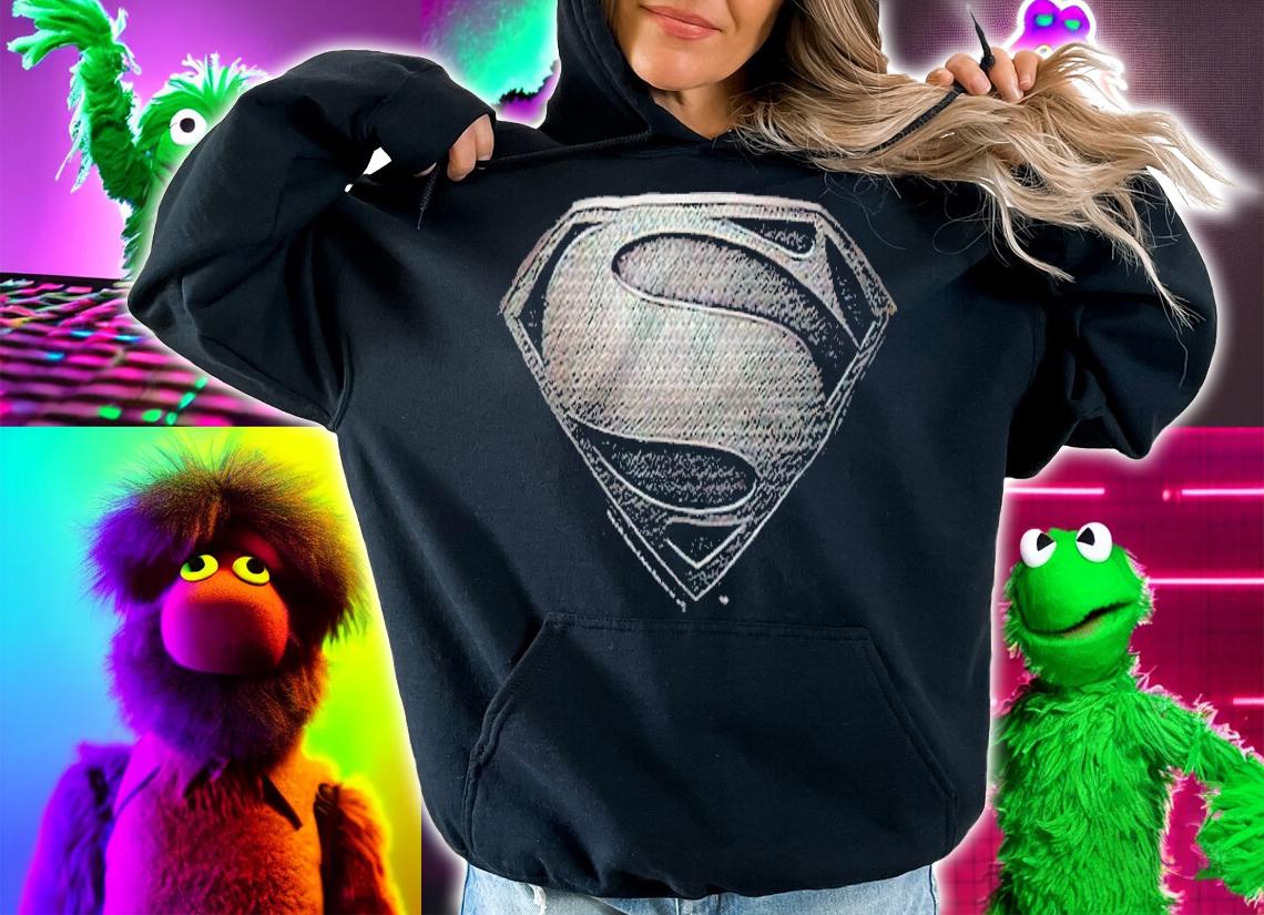 Superman Man of Steel Desaturated 2021 T-shirt t-shirt hoodie