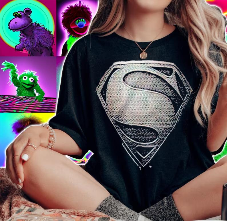 Superman Man of Steel Desaturated 2021 T-shirt t-shirt woman shirt