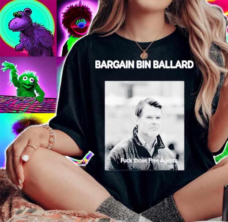 George #ForTheShoe Bargain Bin Ballard Fuck Those Free Agents Shirt t-shirt woman shirt