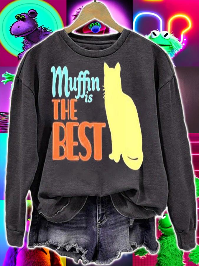 Muffin Cat Name Muffin Kitty Gift T-Shirt t-shirt sweatshirt