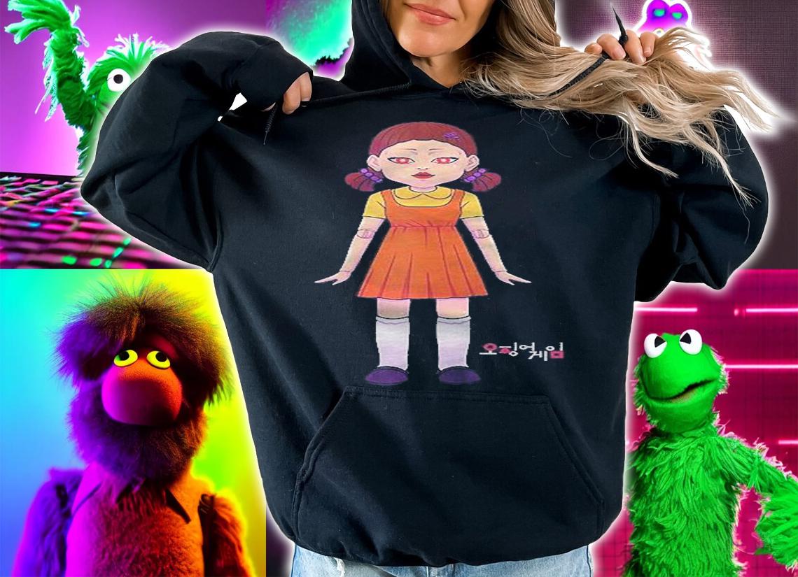 Squid Game Doll Logo Shirt t-shirt hoodie