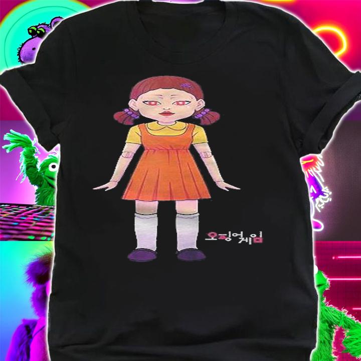 Squid Game Doll Logo Shirt t-shirt shirt
