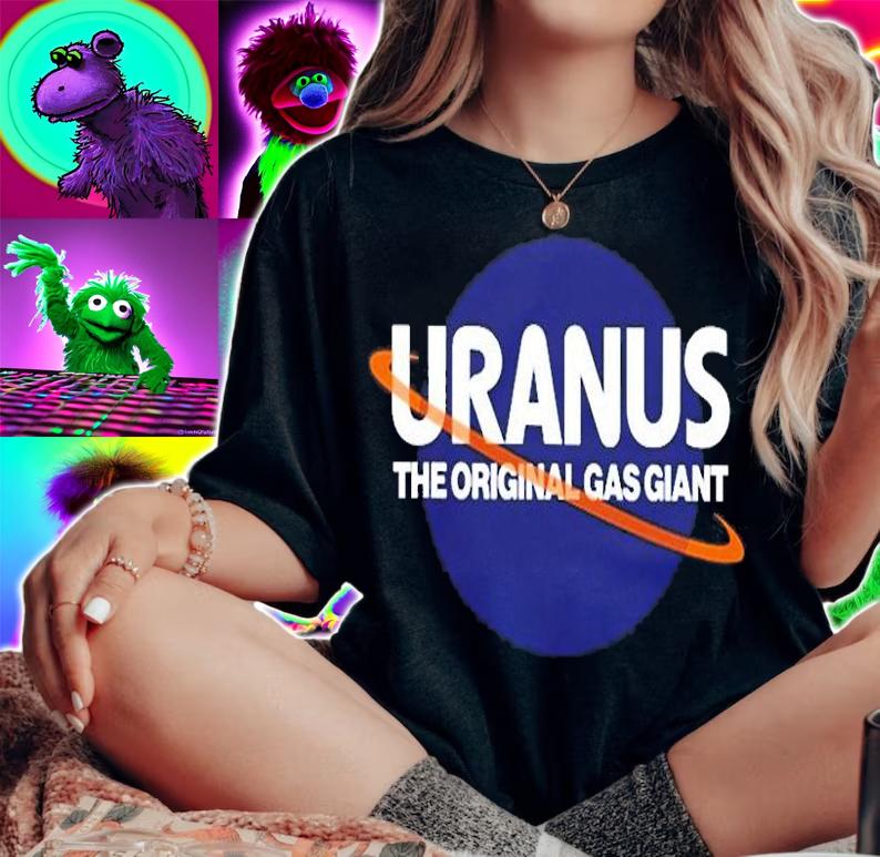 Uranus The Original Gas Giant T-Shirt t-shirt woman shirt