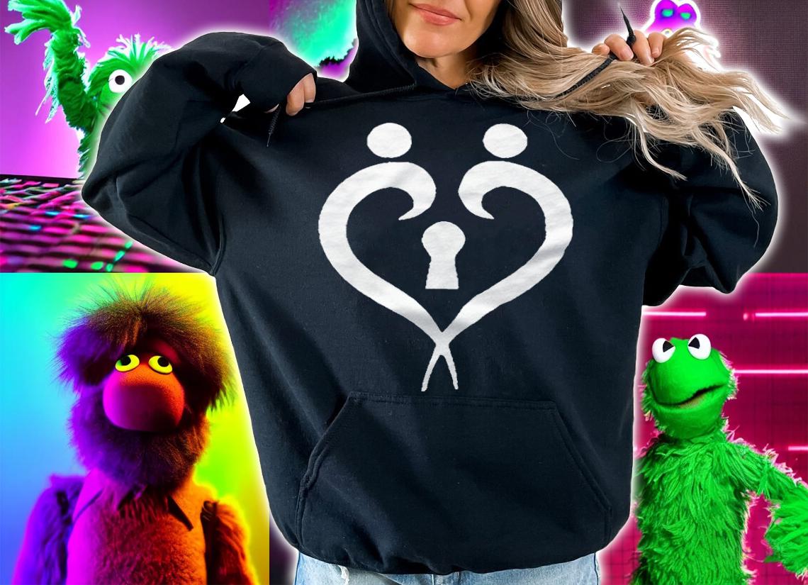 Colby Brock protect your heart pigment logo T-shirt