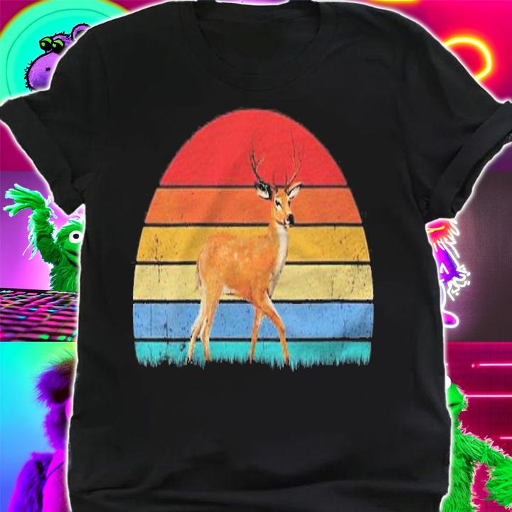 Deer Shirt, Retro Vintage Deer Animal Shirt