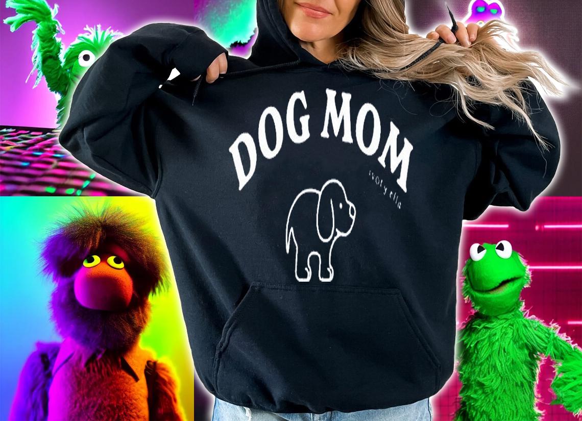 Dog Mom Ivory Ella T-Shirt