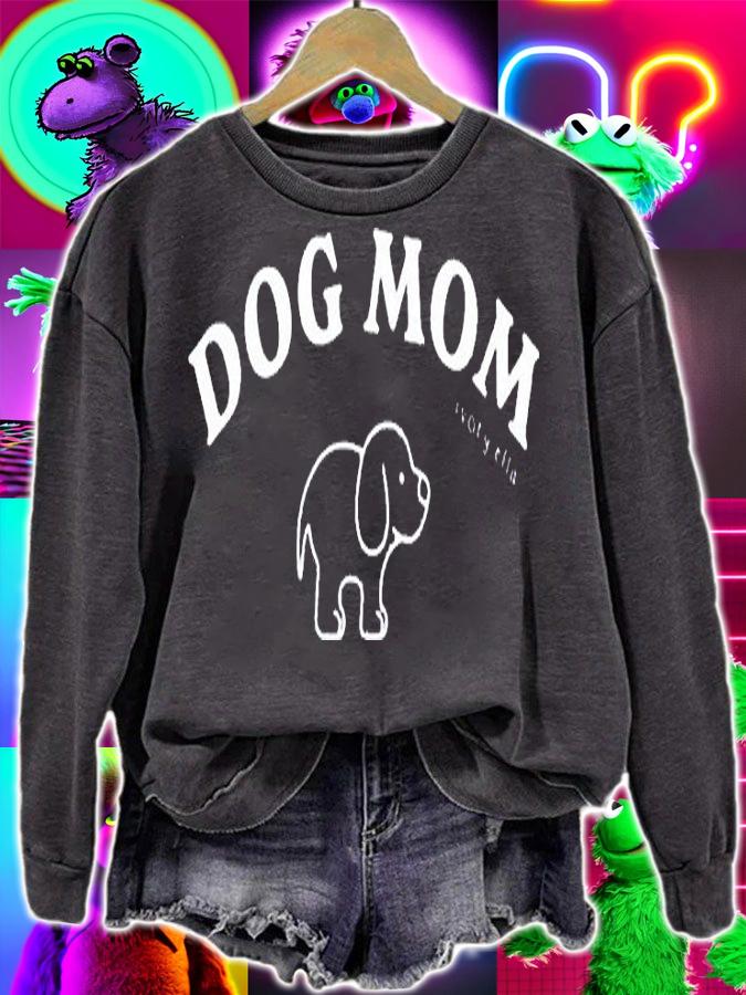 Dog Mom Ivory Ella T-Shirt