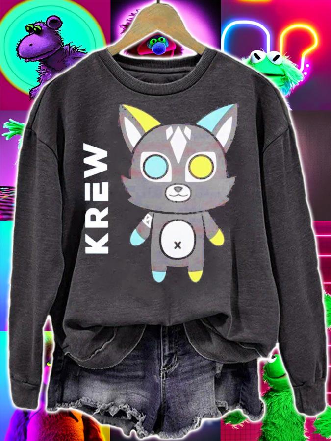 Itsfunneh Krew District Kf Teddy Shirt sweatshirt