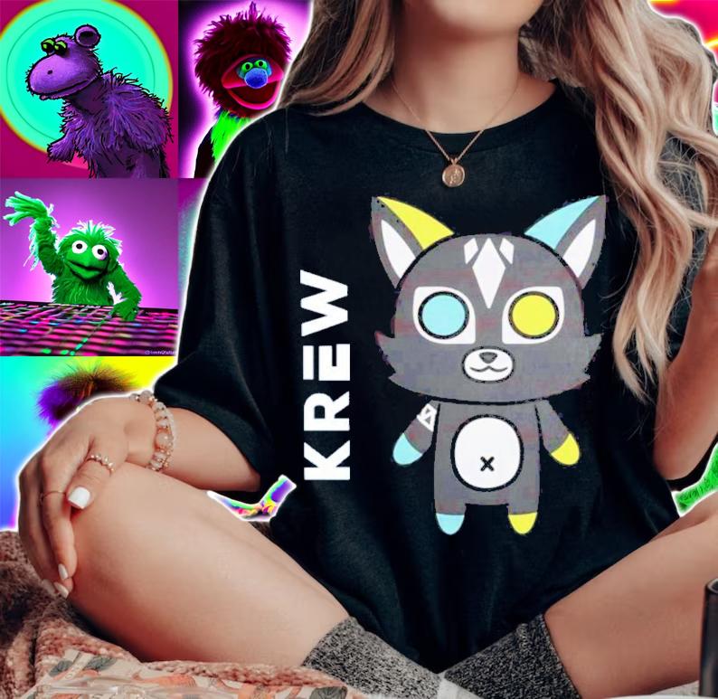 Itsfunneh Krew District Kf Teddy Shirt woman shirt