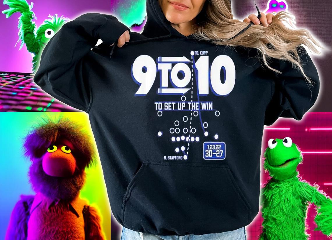 Matthew Stafford And Cooper Kupp 9 To 10 Shirt hoodie
