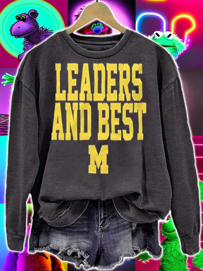 Michigan Wolverines leaders and best T-shirt sweatshirt