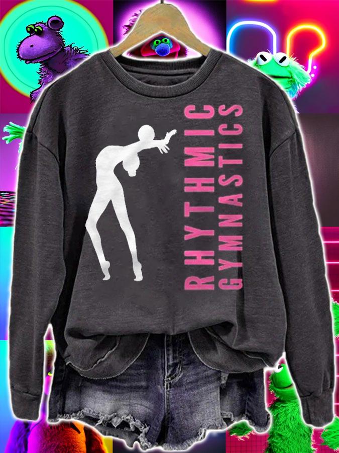 Rhythmic Gymnastics Gymnast With A Ball Shirt sweatshirt