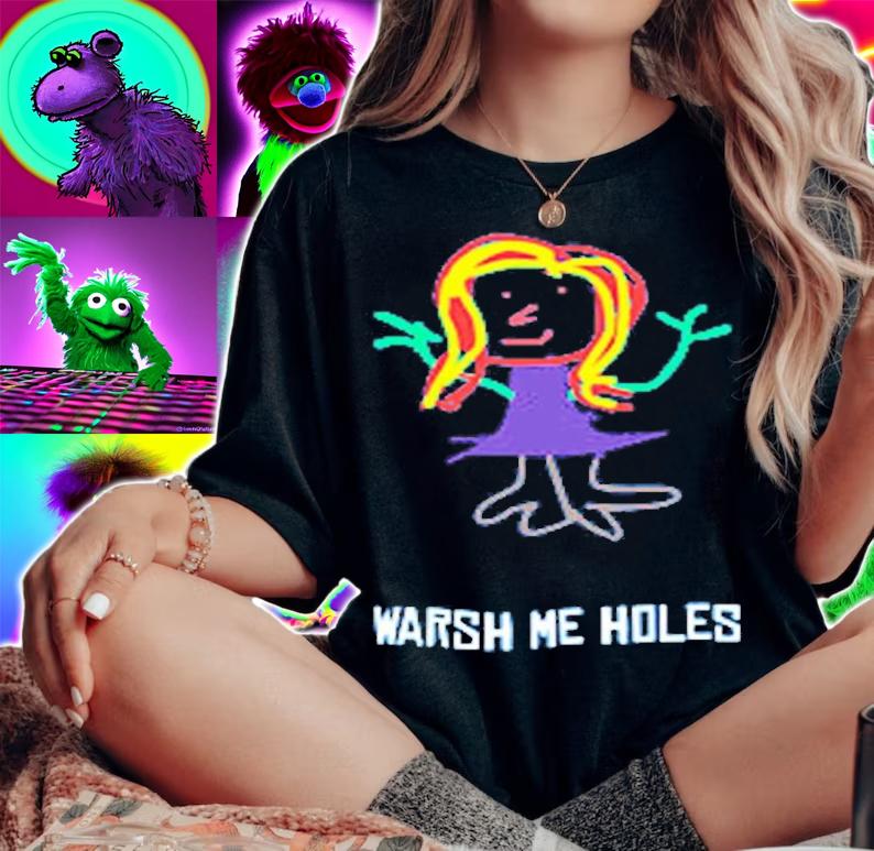 Deirdre Warsh Me Holes T-Shirt woman shirt
