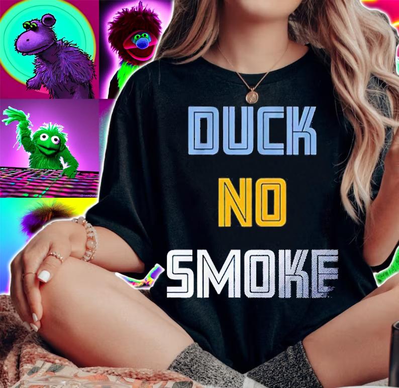 Memphis Tigers Duck No Smoke Shirt woman shirt