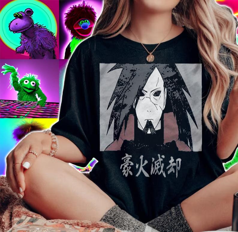 Naruto Shippuden Uchiha Madara Impure World Reincarnation T-shirt