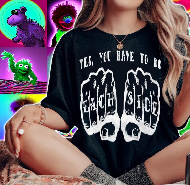 Yes you have to do each side T-shirt woman shirt