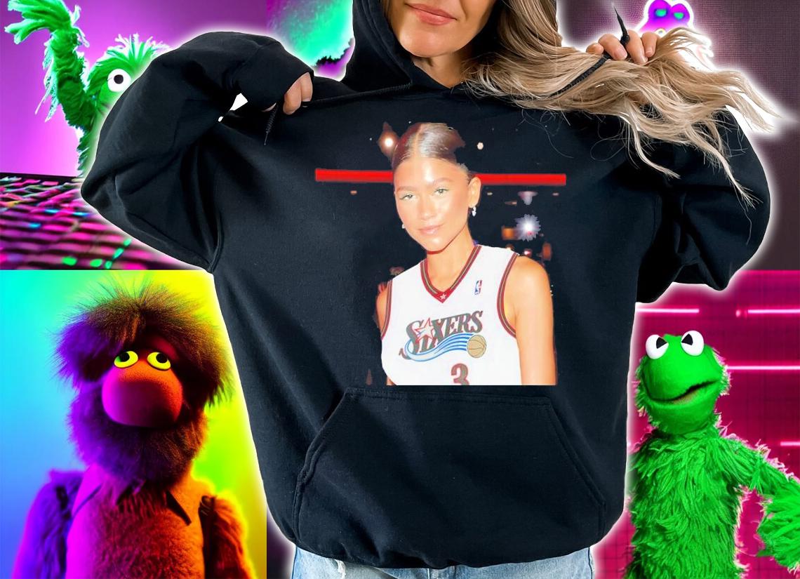 Sixers Zendaya Basketball Shirt hoodie