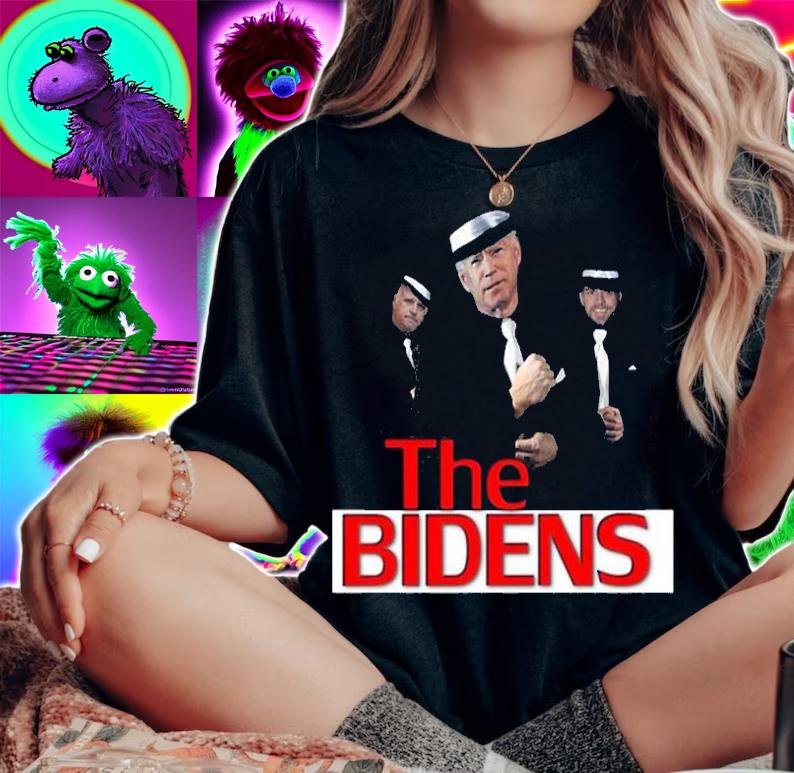 THE BIDENS Funny T-Shirt woman shirt