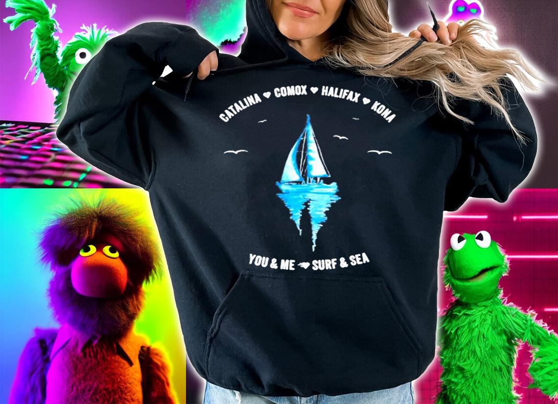 You & Me Surf & Sea T-Shirt hoodie