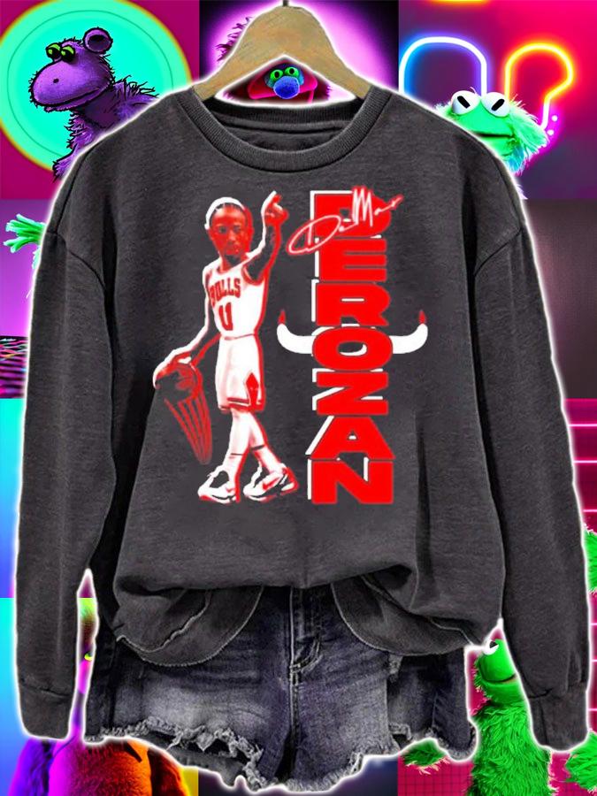 Demar Derozan Chicago Bulls Basketball Shirt sweatshirt