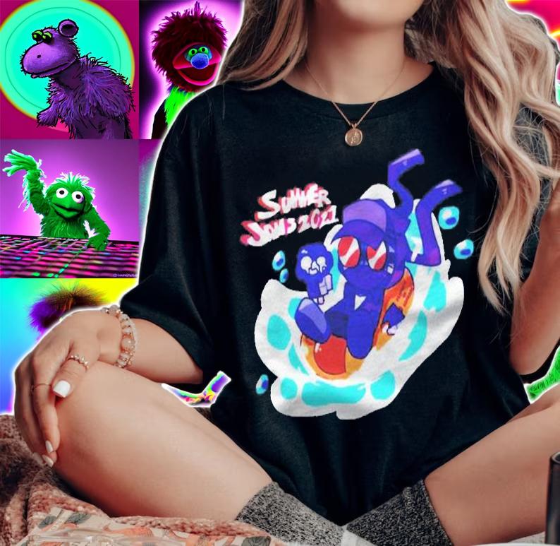 Newgrounds Summer Jams 2021 Ver2 Shirt woman shirt
