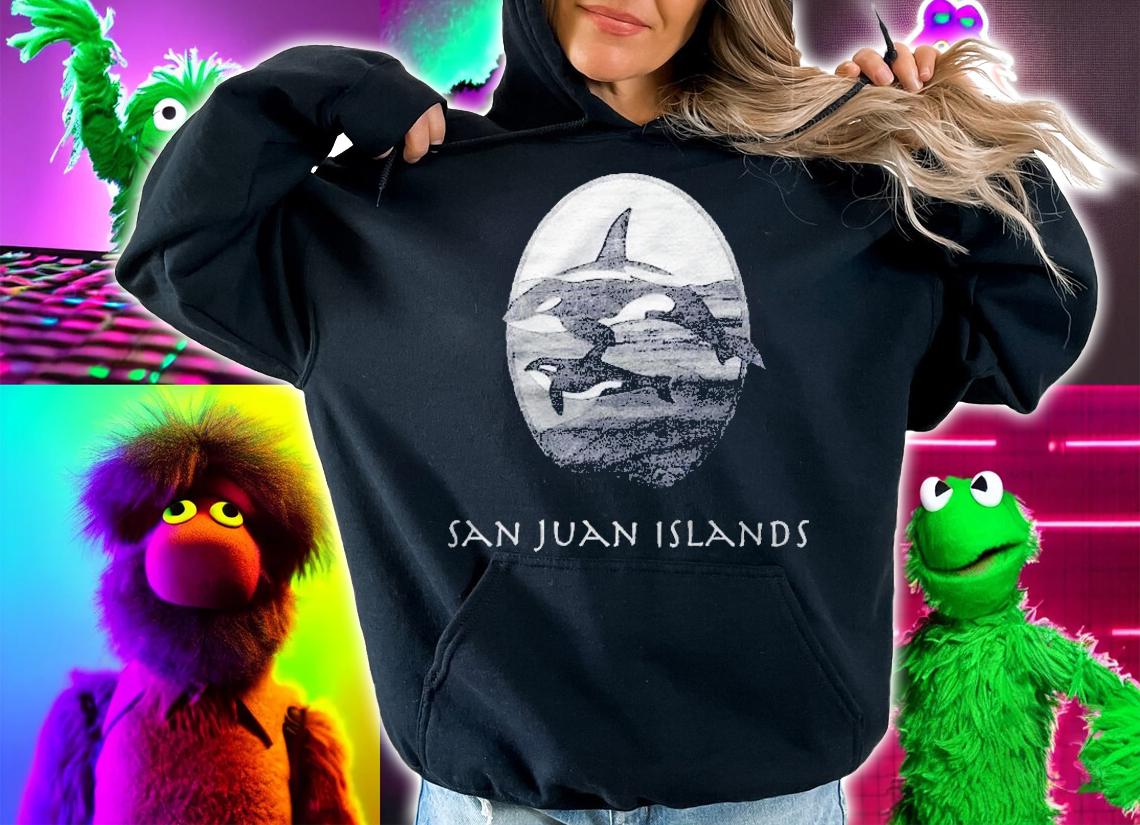 San Juan Islands Wa Orca Killer Whales Pacific Northwest Pnw Shirt hoodie