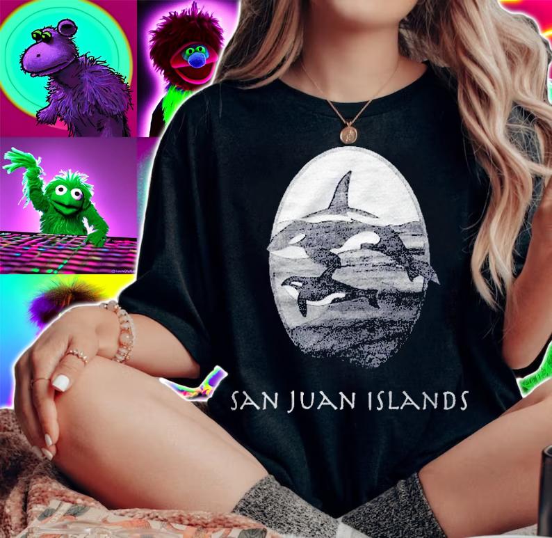 San Juan Islands Wa Orca Killer Whales Pacific Northwest Pnw Shirt woman shirt