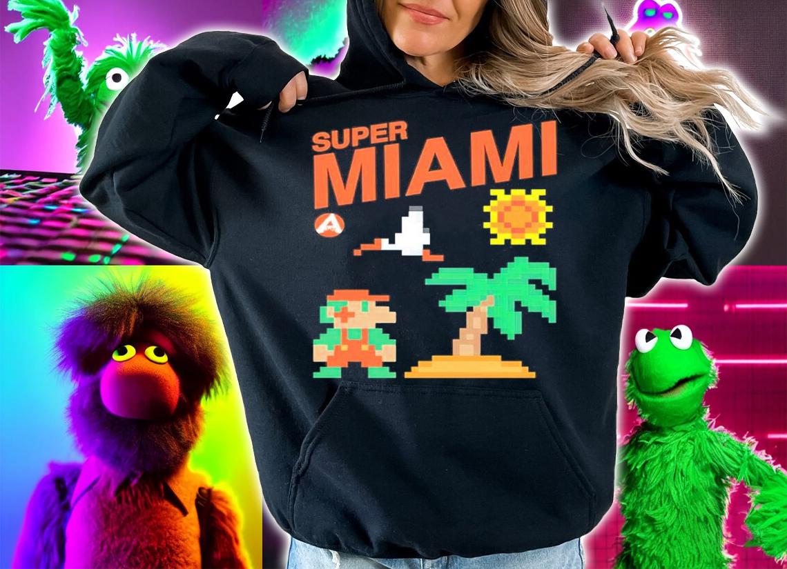 Super Miami Super Mario Shirt