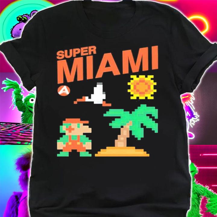 Super Miami Super Mario Shirt