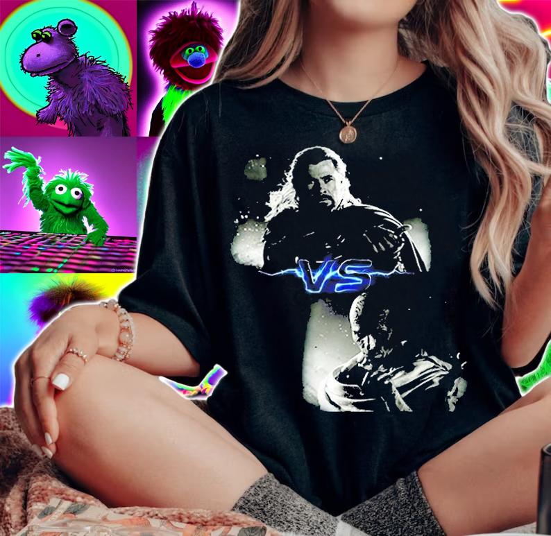 Thor Vs Gorr In Thor Love And Thunder T-Shirt