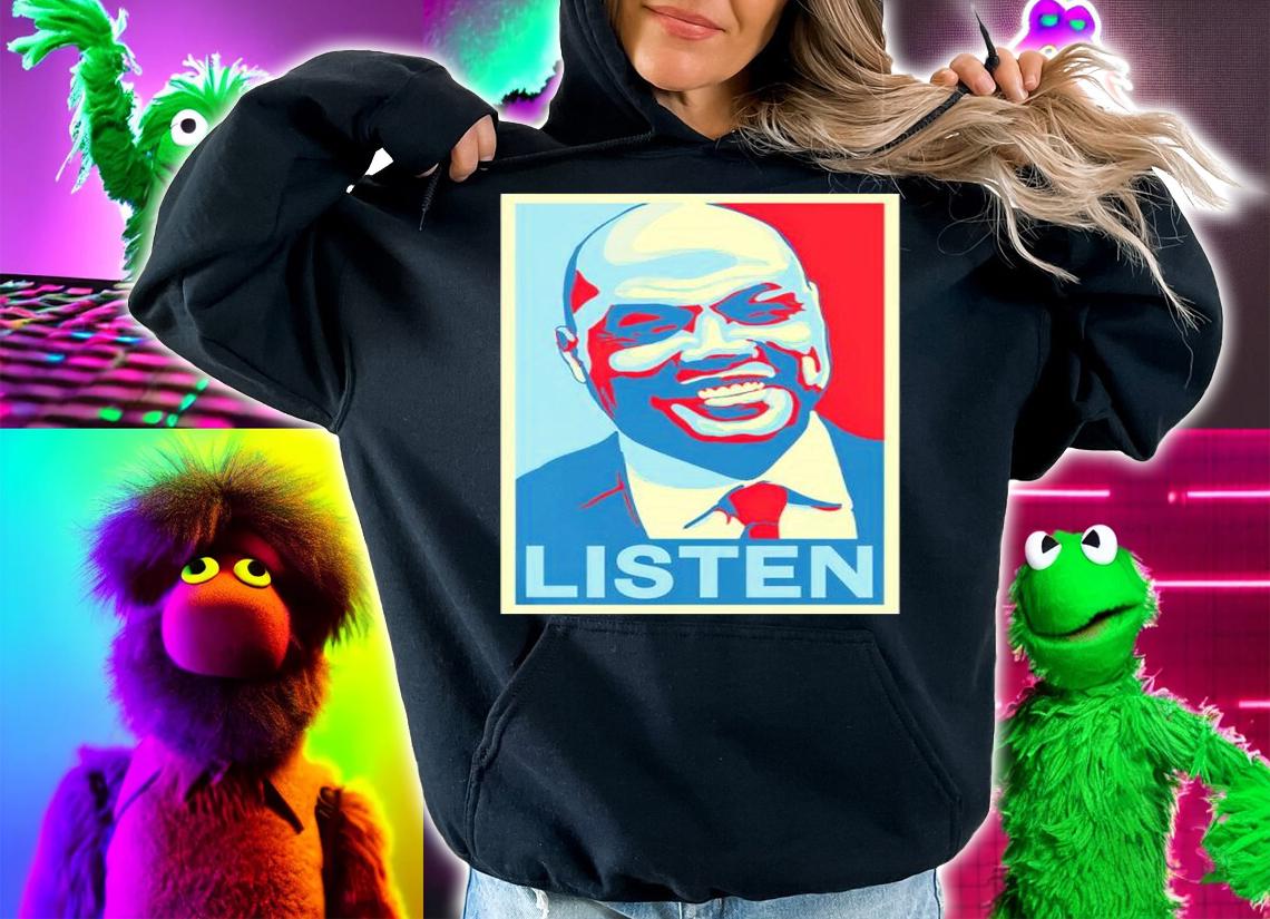 Charles Barkley Listen Obama Hope Large Shirt hoodie