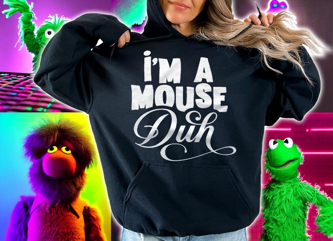 Funny Halloween Shirts  Im A Mouse Duh Costume Shirt hoodie