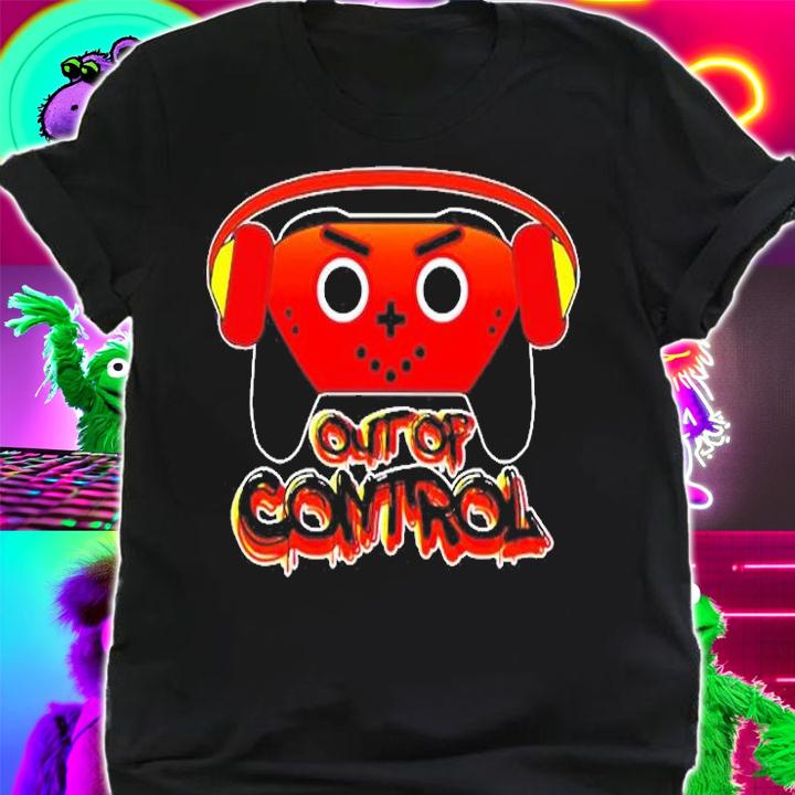 Headset Out Of Control Gaming Lovers T-Shirt shirt