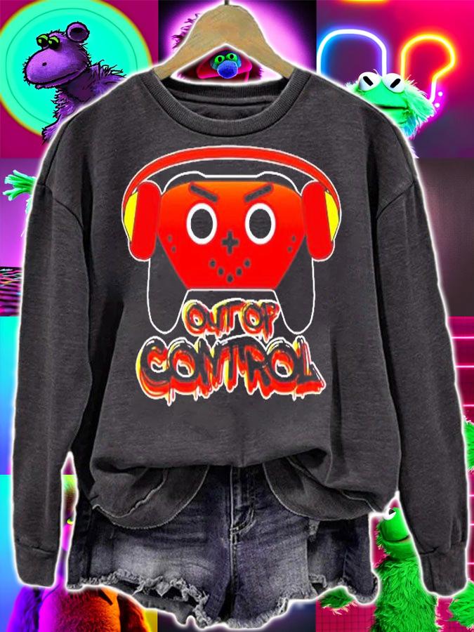 Headset Out Of Control Gaming Lovers T-Shirt sweatshirt