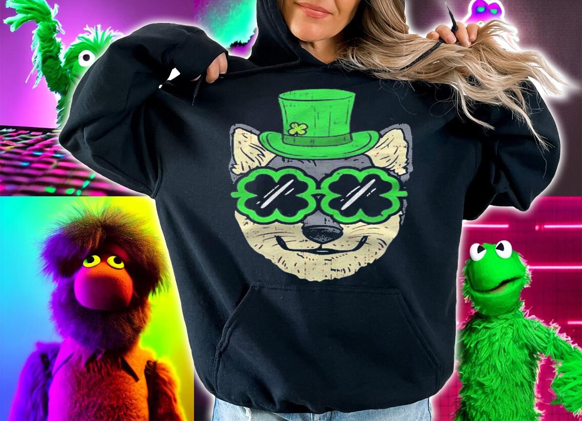 Irish Black Tan Shiba Inu Akita Dog St Patricks Day Gift shirt hoodie
